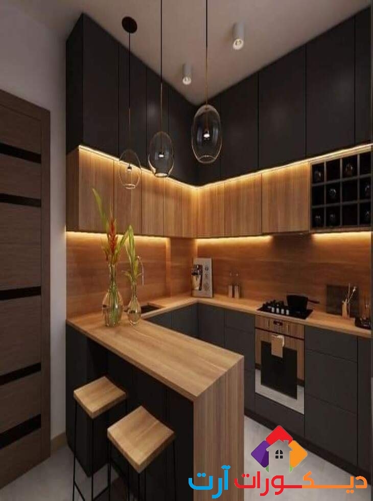 تصميم الوان مطابخ الوميتال كافيه 2026