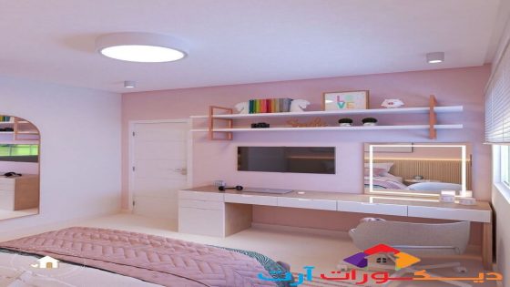 ديكورات دهانات غرف اطفال حديثة ساده و اوض مودرن 2026