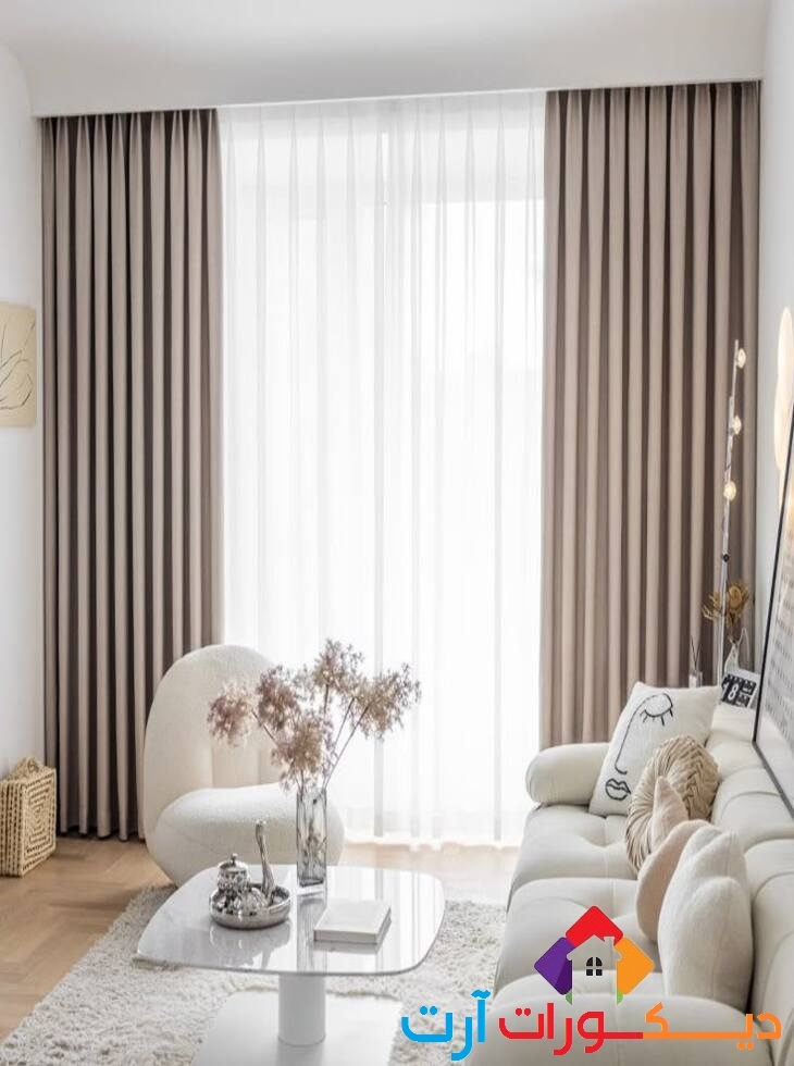 تنسيق ستائر الصالونات
